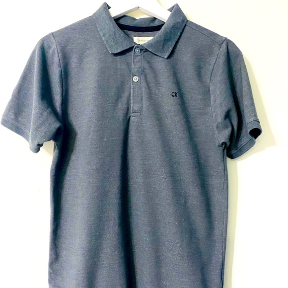 Gray Kids Polo by Calvin Klein - Picture 5 of 9